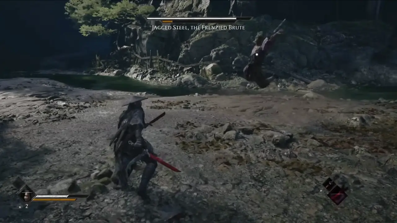 Phantom Blade Zero Jagged Steel, The Frenzied Brute jump slam