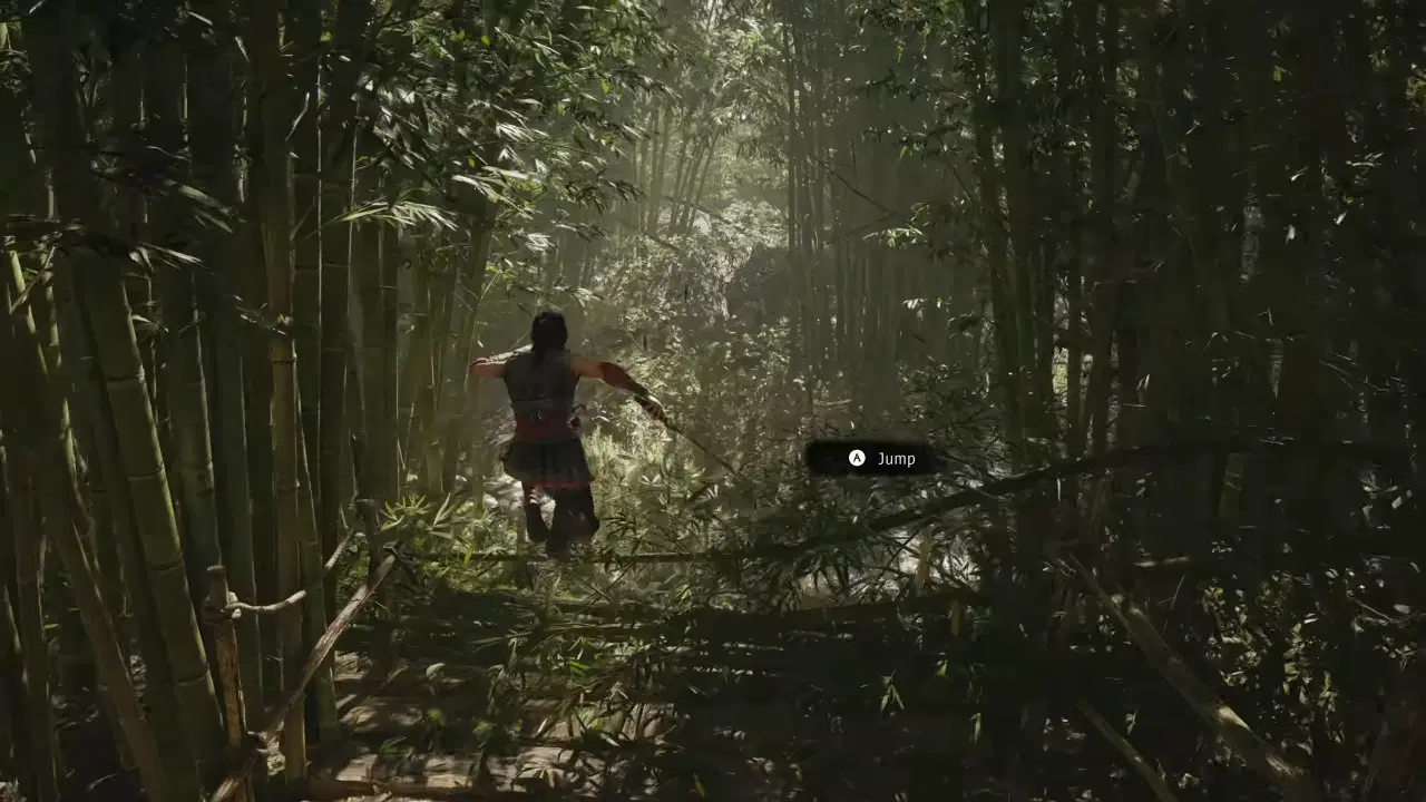 Phantom Blade Zero Jump scene