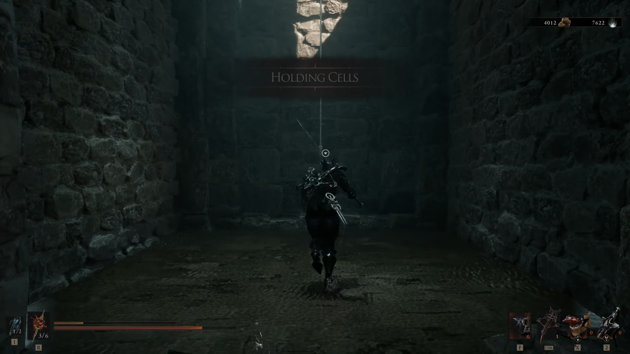 Second holding cells exit to Citadel of Penance