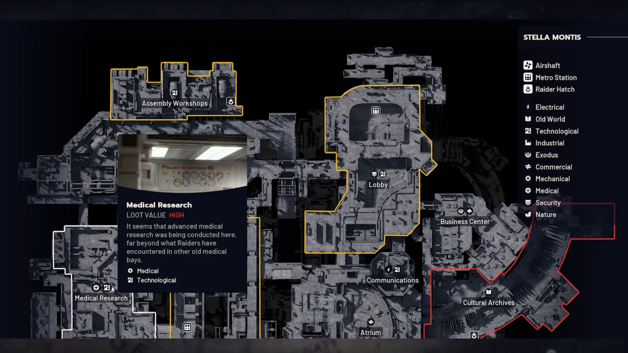 Stella Montis Mini Pump locations in ARC Raiders