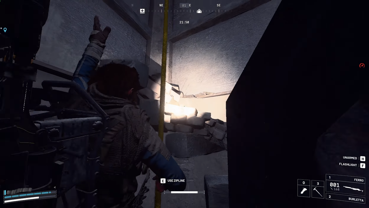 Take this zipline to the top of church tower