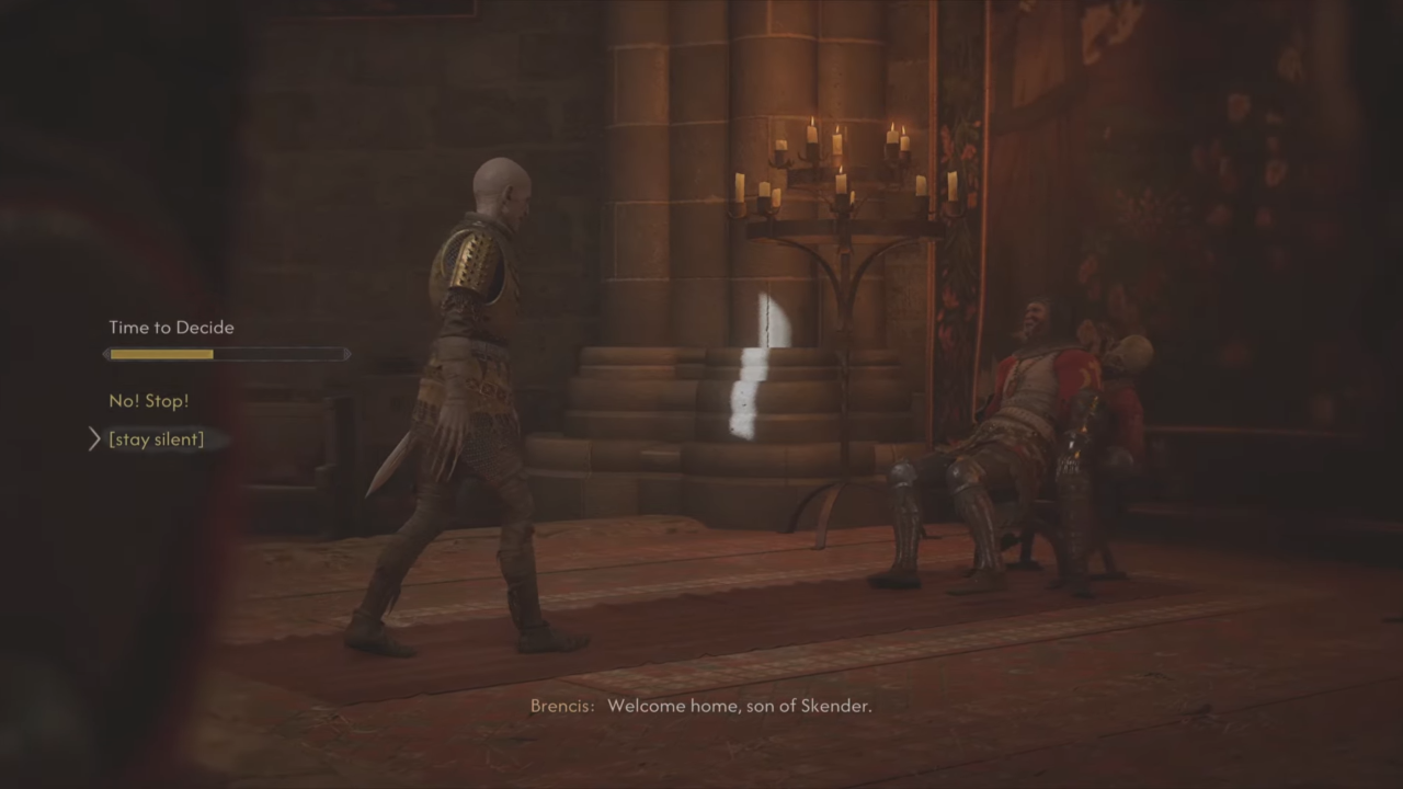 The Blood of Dawnwalker - save Catalin or let Brencis kill him