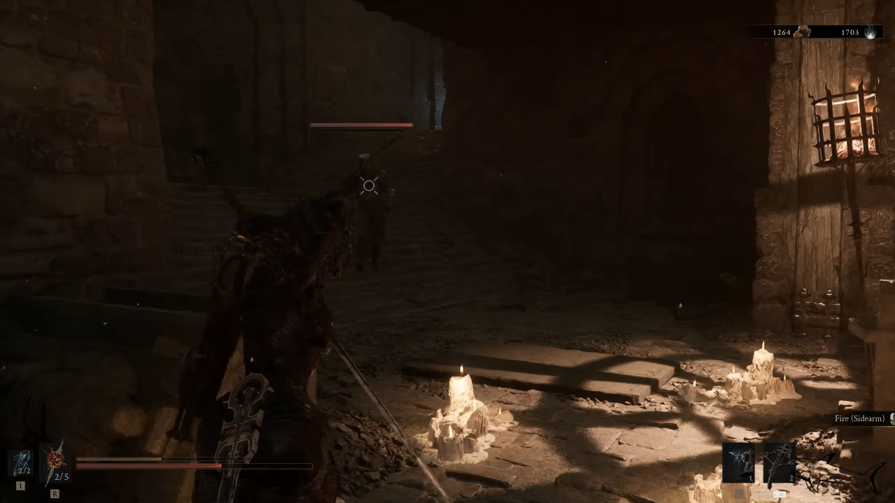 The King's Crypt first Halbert Knight fight scene