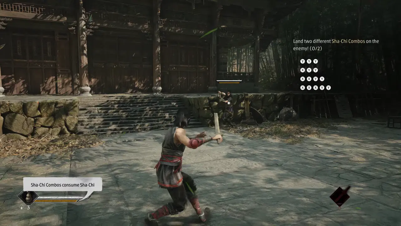 Zuo Shang practice fight - Sha-Chi combos
